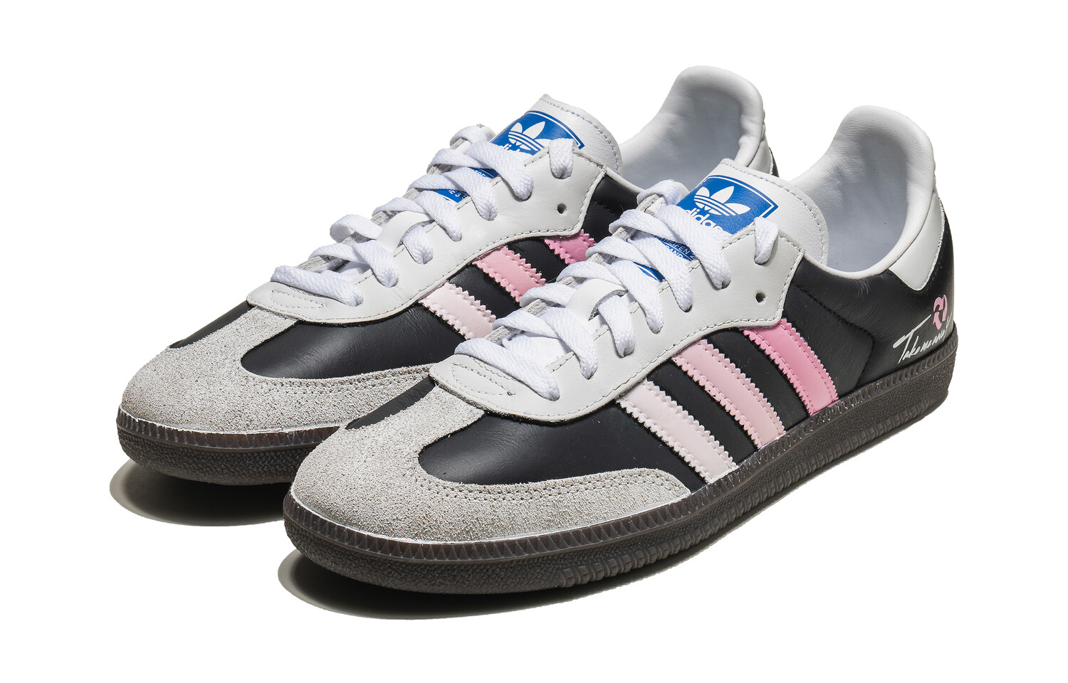

Кроссовки adidas originals SAMBA OG Skateboarding Shoes Unisex Low-top Pink, черный