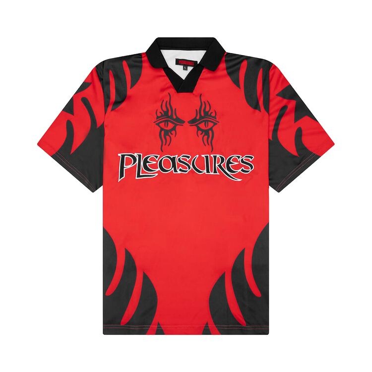 

Джерси Pleasures Afterlife Soccer Jersey Red, красный