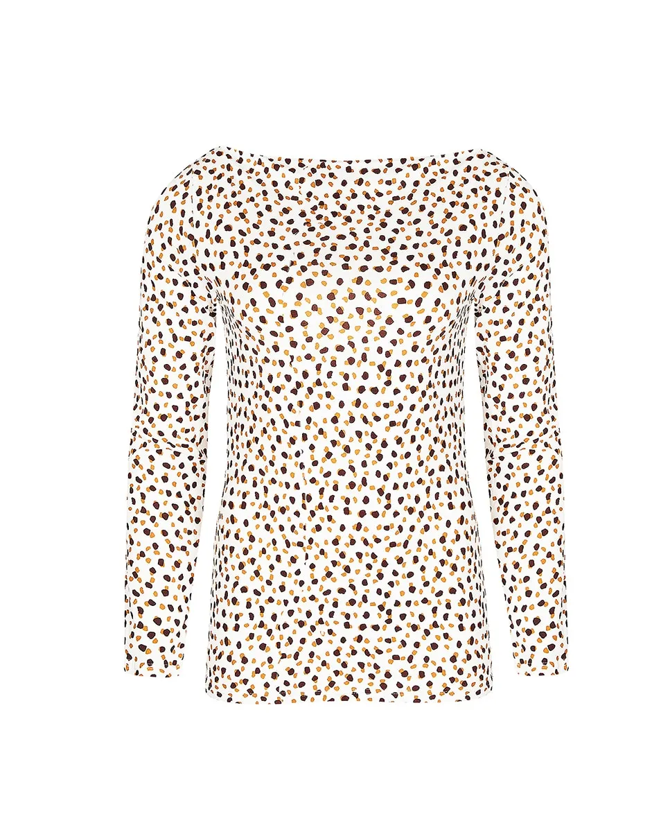 

Футболка с длинными рукавами из натурального бамбукового материала Antigel, мультиколор