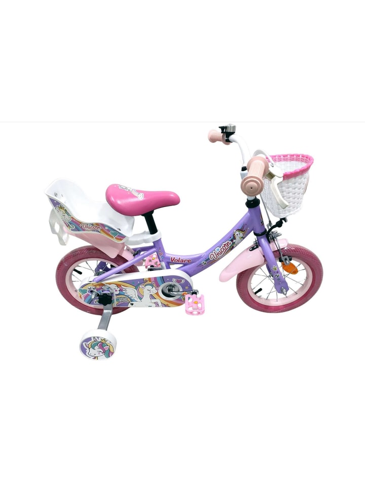 

Volare Детский велосипед «Единорог», 12 дюймов, фиолетовый