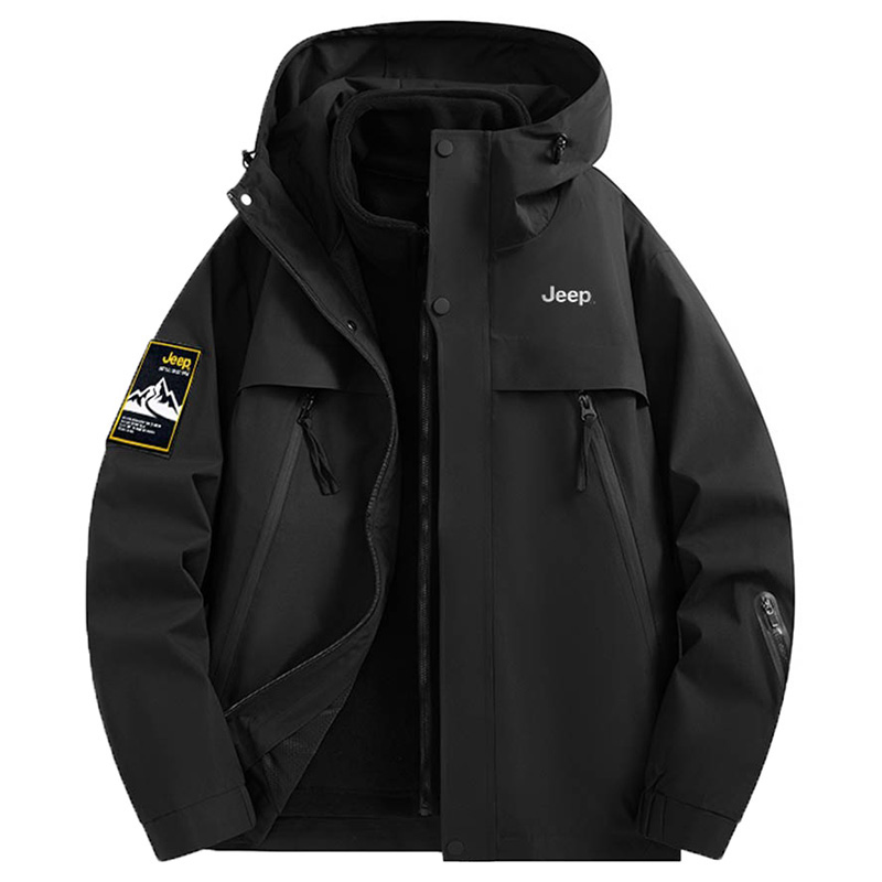 

Куртка унисекс из коллекции Leisure Jeep, Coffee [Fleece Lining+Shell Set]