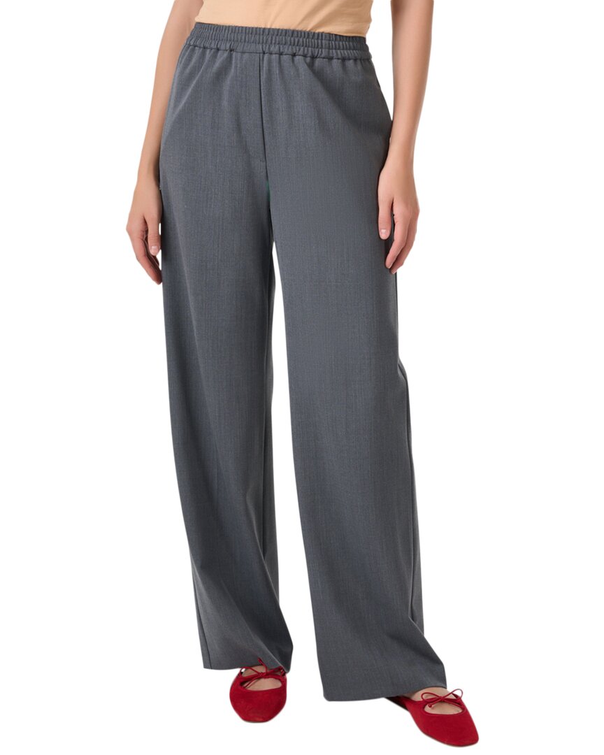 

Weekend Max Mara Petra Брюки из шерстяной смеси, серый