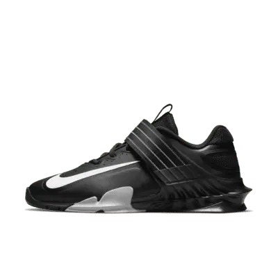 

Кроссовки Nike Savaleos Weightlifting Shoes, цвет Black/Grey Fog/Laser Orange/White