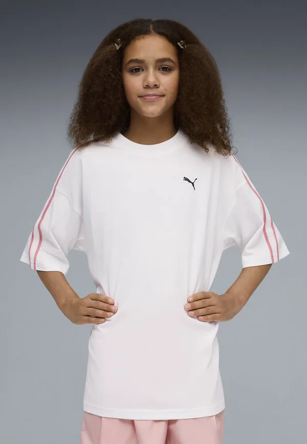 Футболка свободного кроя с графическим принтом Puma, White
