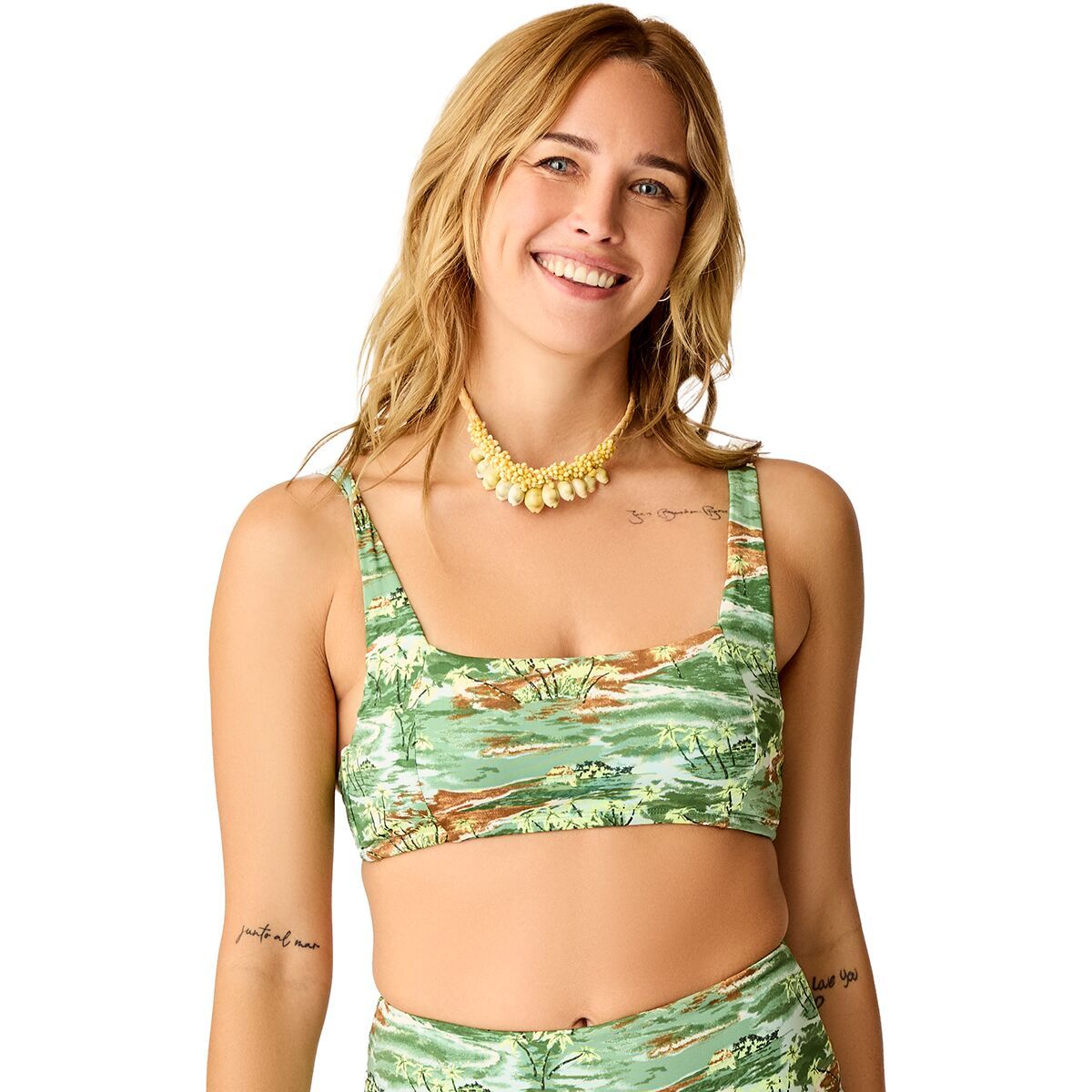 

Бикини топ Penelope Carve Designs, цвет hula