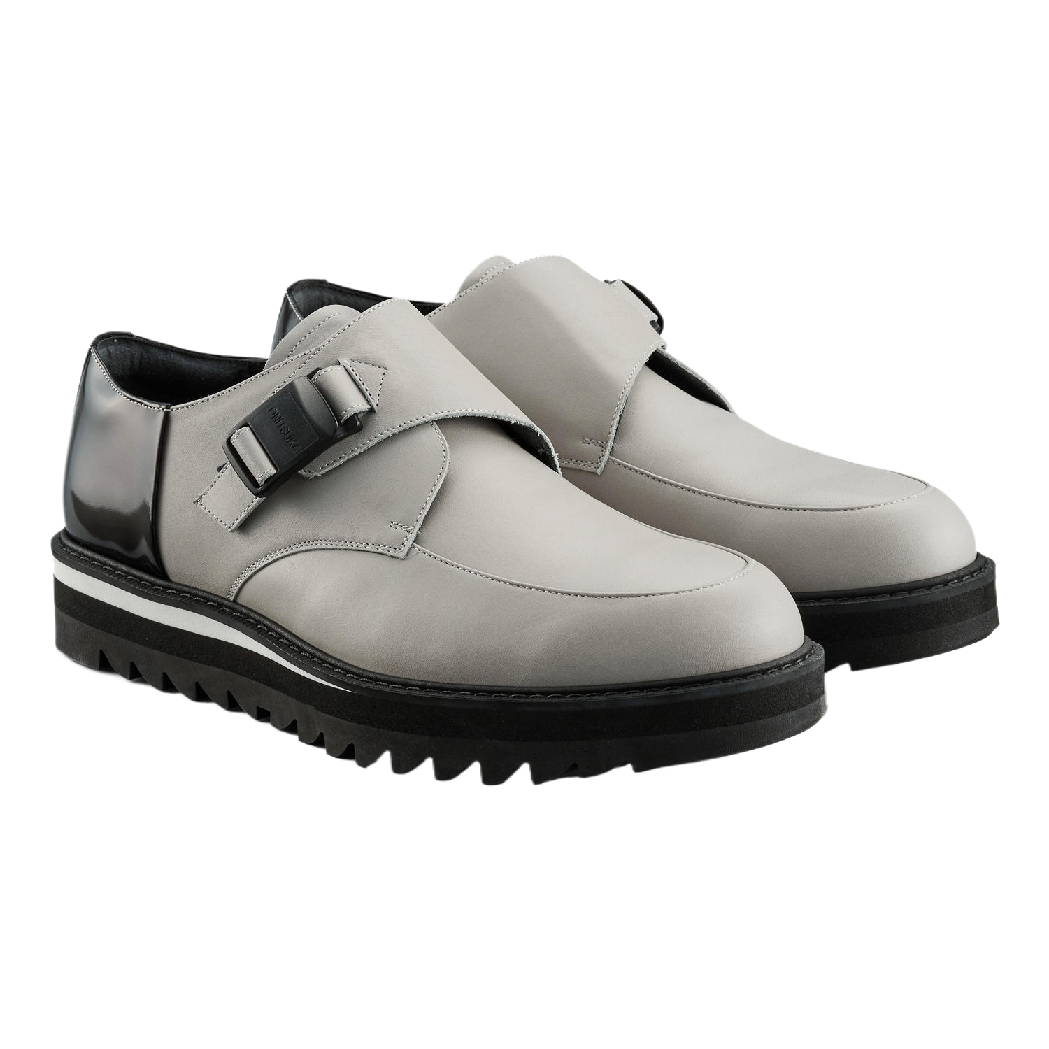 Кроссовки Monk Low top Casual Shoes Men's Light Gray Onitsuka Tiger, светло-серый — фото 4