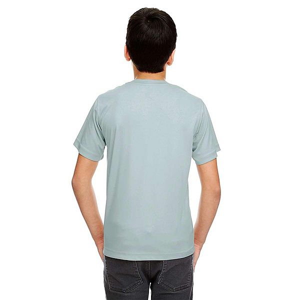 Футболка Youth cool & dry sport performance interlock Ultraclub, Royal — фото 4