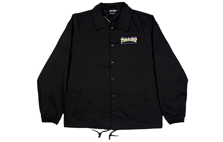 

Куртка унисекс черная Thrasher