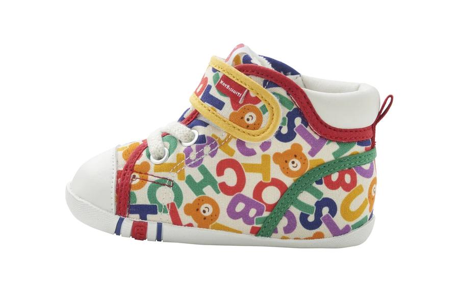 

MIKI HOUSE Детские антиударные балансировочные низкие ботиночки для малышей red yellow blue