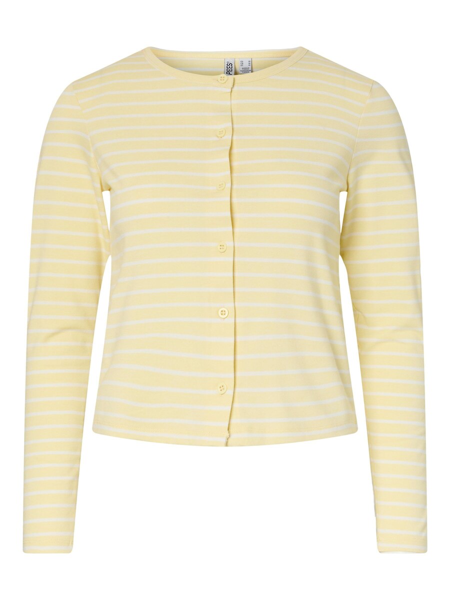 

Вязаный кардиган PIECES PCMonique, цвет Pastel yellow