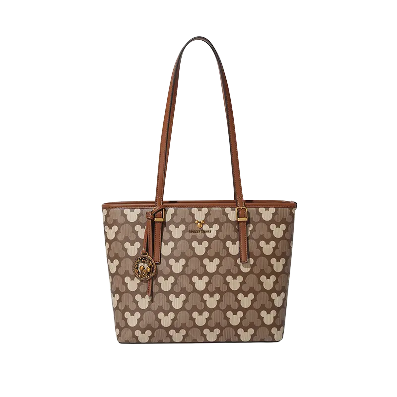 

Disney Сумка-шоппер через плечо женская бежевая черная коричневая, Brown