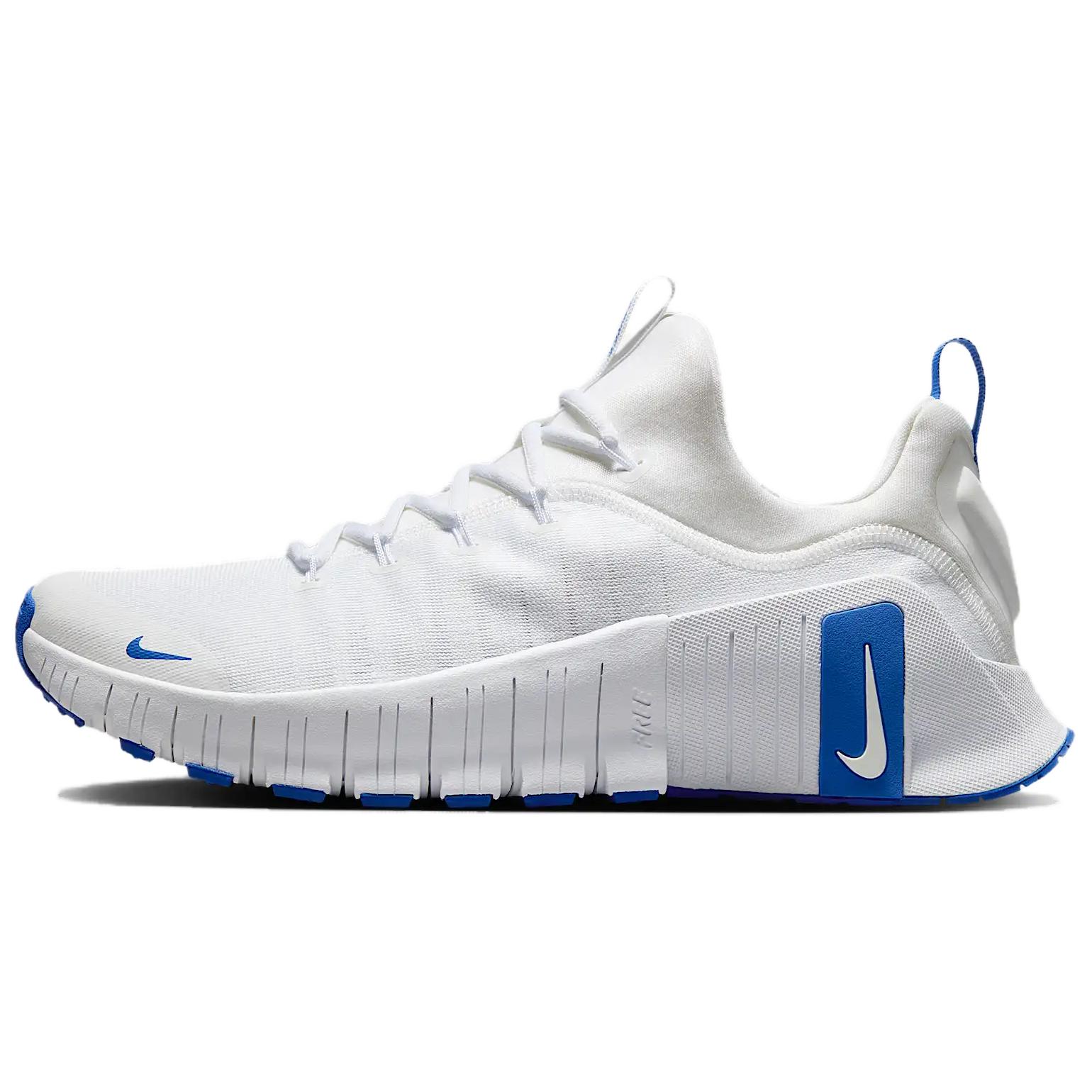 

Nike Free Metcon 6 Slip Resistant Abrasion Resistant низкие кроссовки для тренировок мужские бело-синие