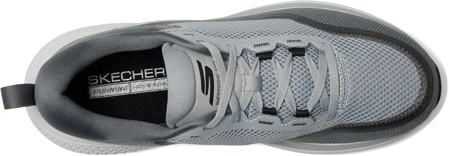 Мужские кроссовки Skechers Go Run Supersonic Max, серый — фото 2