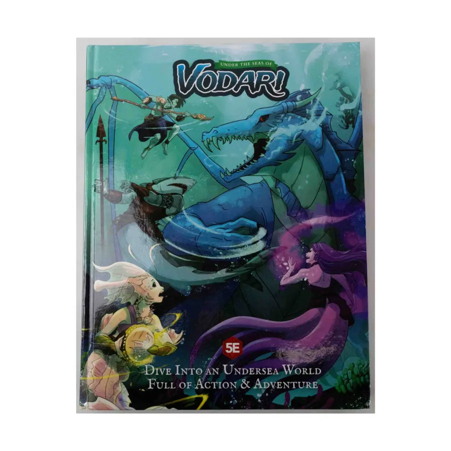 

Under the Seas of Vodari, Dungeons & Dragons 5e (Tribality), твердый переплет