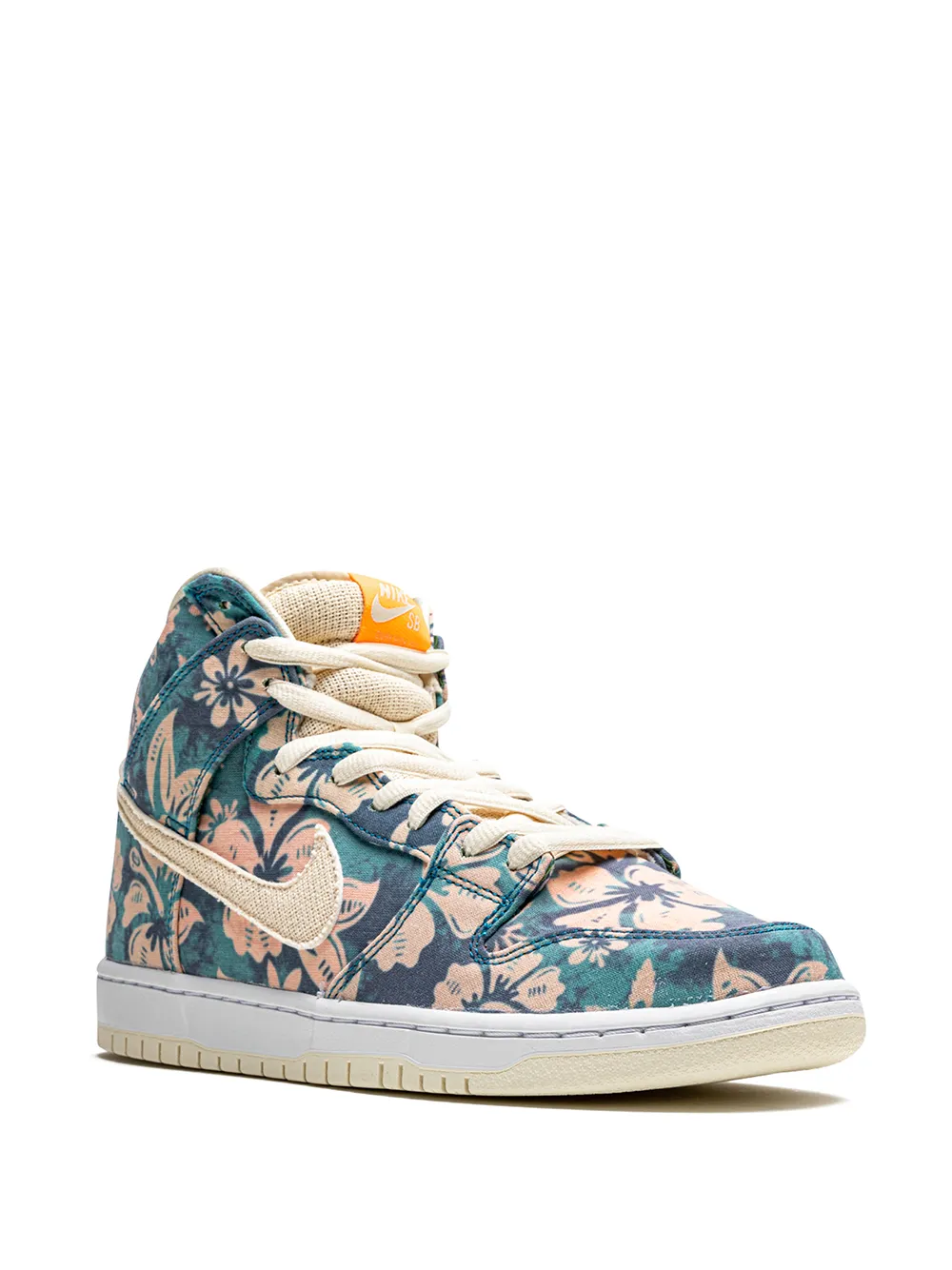 Кроссовки SB Dunk High Hawaii Nike, синий — фото 2