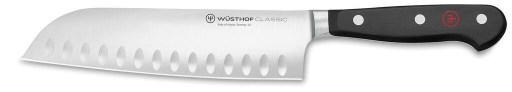 

WÜSTHOF Classic, длина лезвия: 17 см, черный, Сантоку, 1030131317