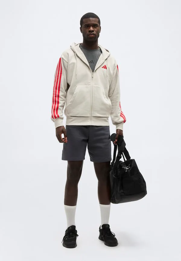 Толстовка на молнии Adidas Sportswear, Alumina/Pure Ruby — фото 2