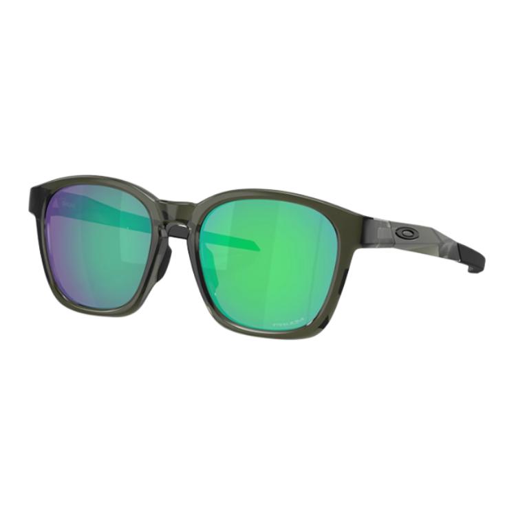 

Oakley Литой квадратной формы солнцезащитные очки унисекс темно-зеленого цвета, Puerite Jade