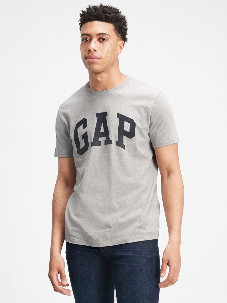 

Футболка с логотипом Gap, серый