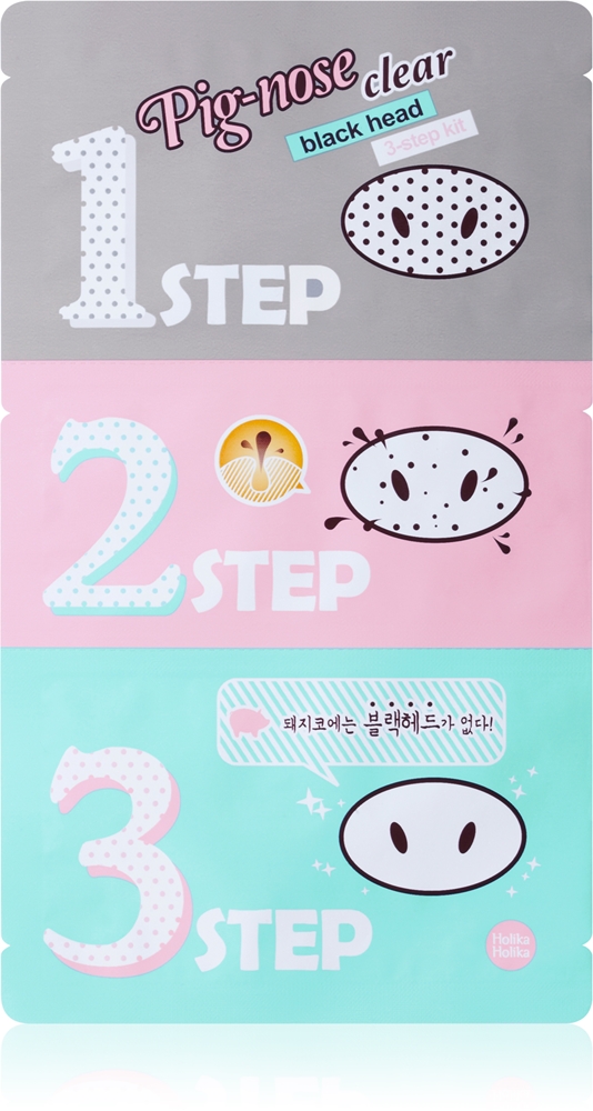 

Полоски для удаления черных точек на носу свиного носа Holika Holika, 1 шт