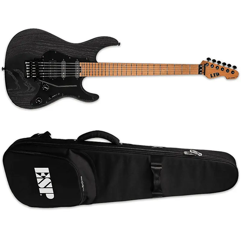 

Электрогитара ESP LTD SN-1000FR Black Blast Electric Guitar + ESP Gig Bag SN-1000 FR