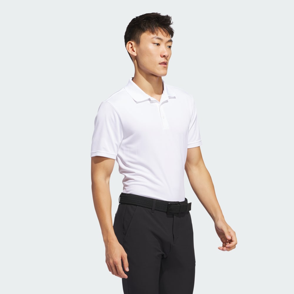 Спортивная футболка Adidas Core adidas Performance Primegreen Polo Shirt, белый — фото 3