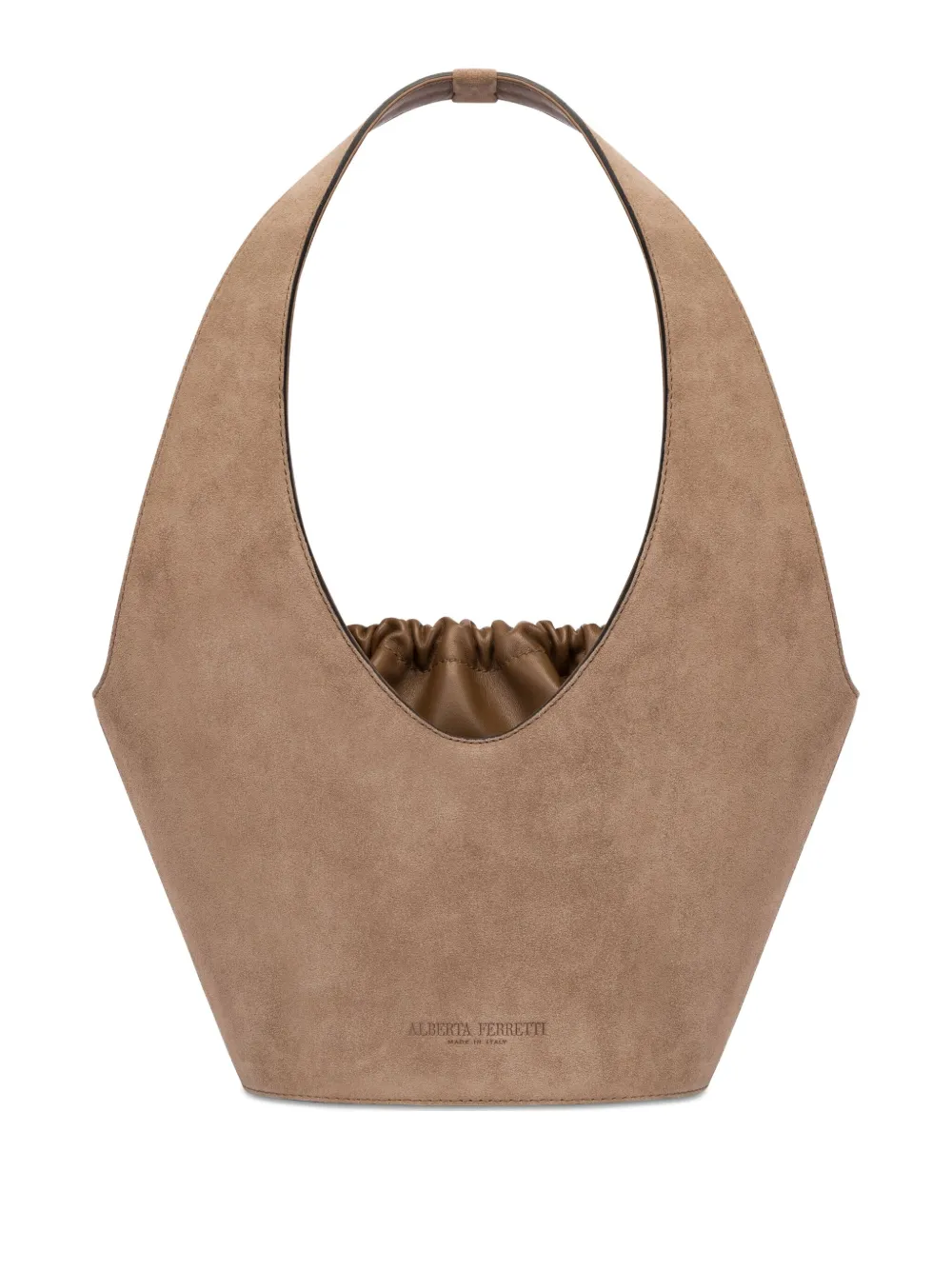 

Сумка на плечо с вырезами Alberta Ferretti, зеленый