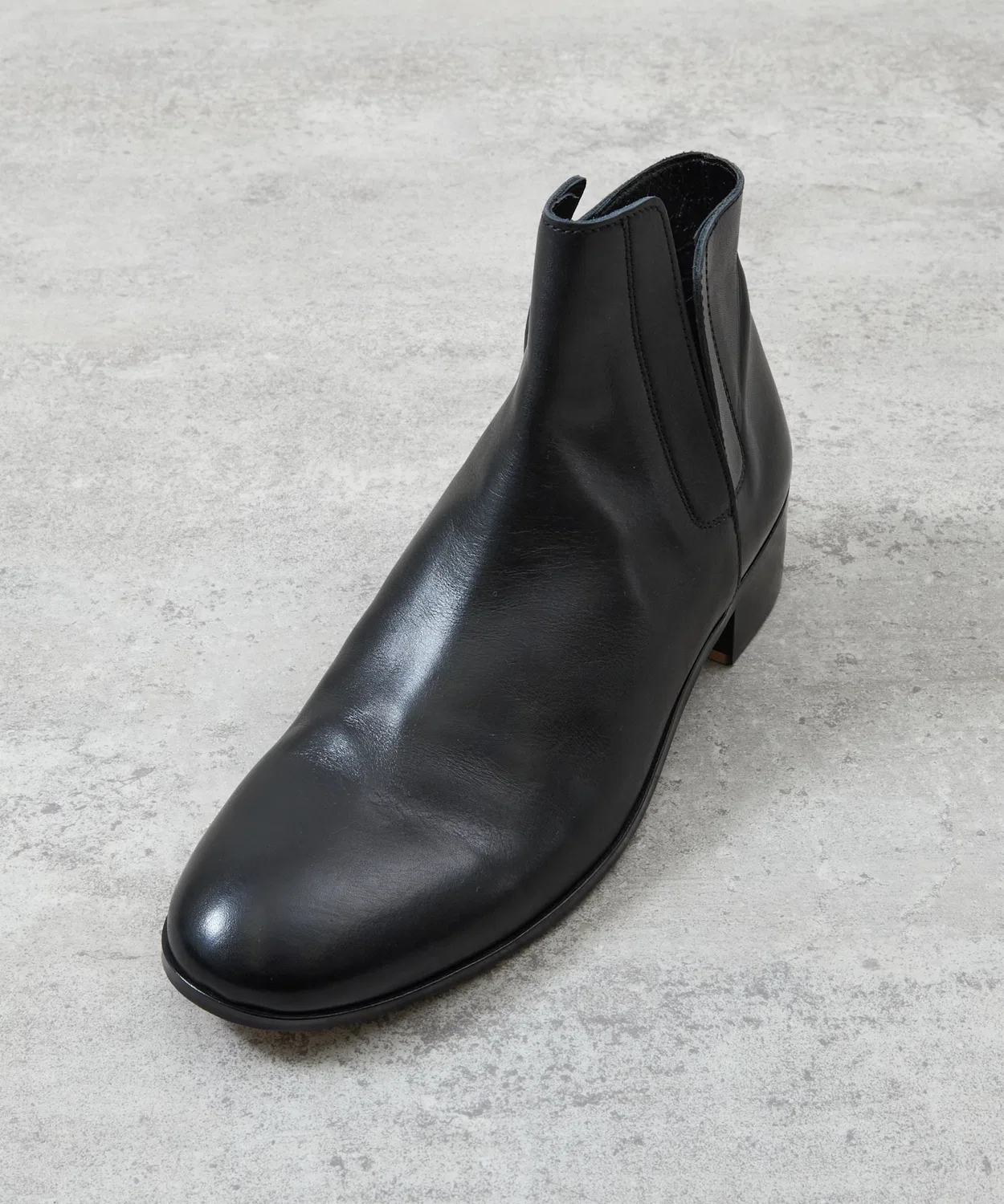 Ботинки кожаные PADRONE INNERGORE BOOTS на молнии чёрные — фото 3