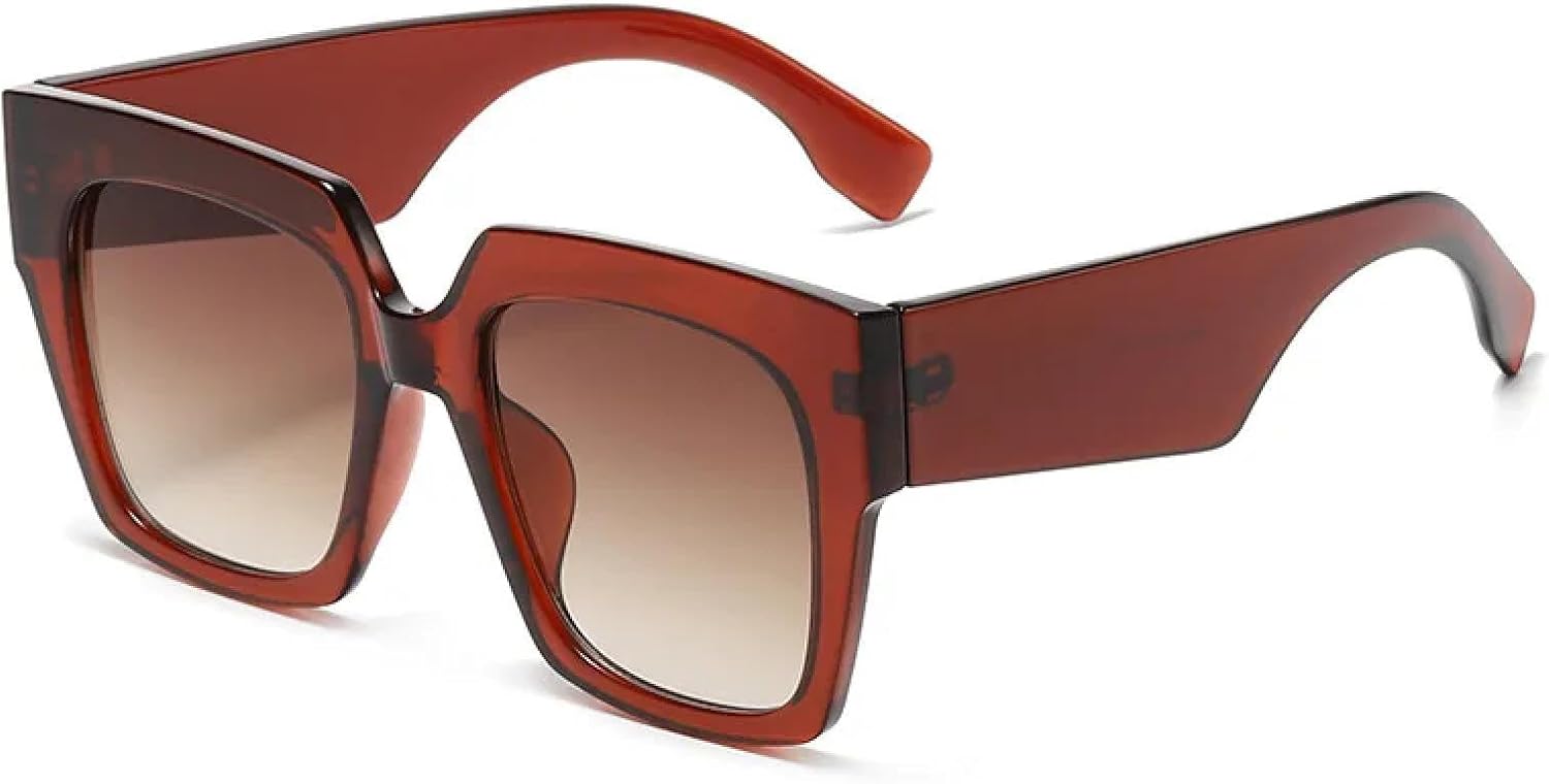 

Солнцезащитные очки с защитой от УФ-излучения UV400 | Большая оправа, черный и синий | для женщин и мужчин, для занятий спортом на открытом воздухе и вождения DSVIGF, Tea