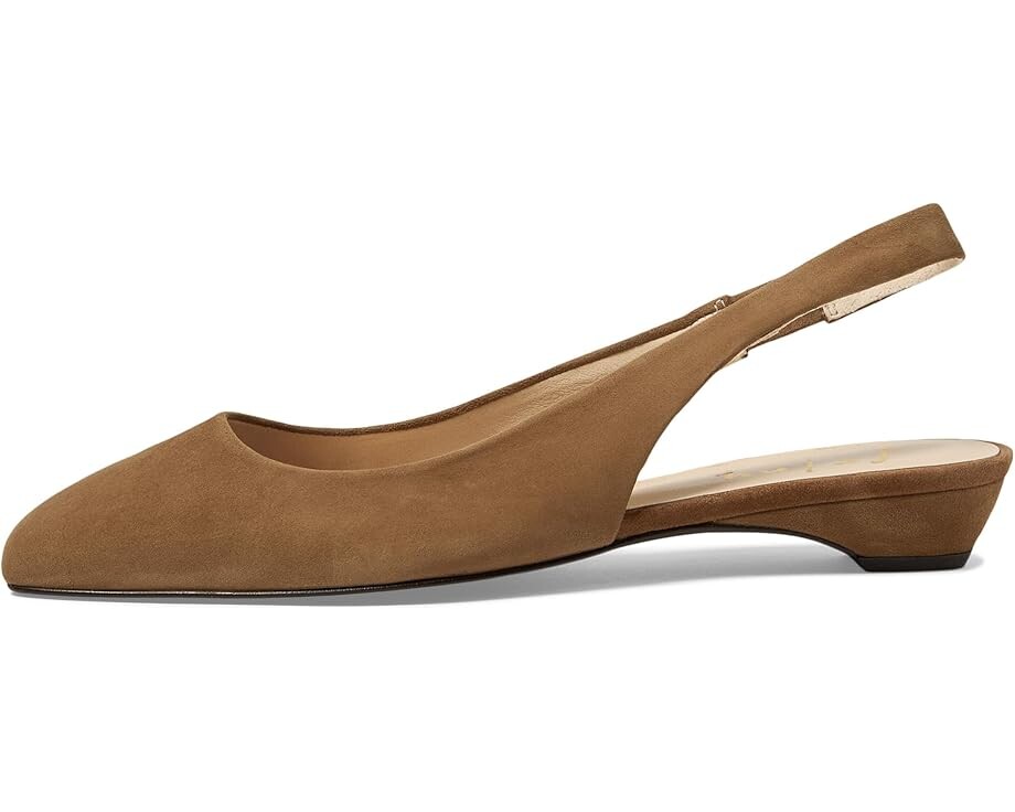 Туфли на плоской подошве French Sole Mischa, цвет Dark Camel Suede — фото 4