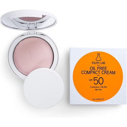 

YOUTH LAB. Компактная крем-пудра без масел SPF50 Light 10 г