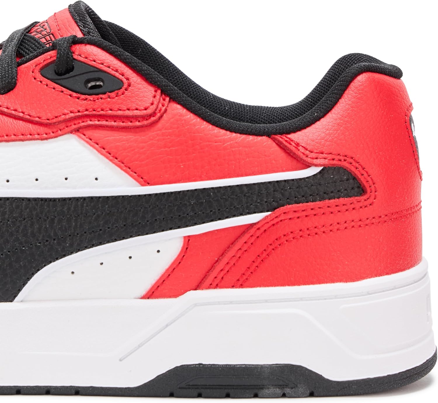 Мужские кроссовки Puma Rbd Break Low, белый/черный/красный — фото 4