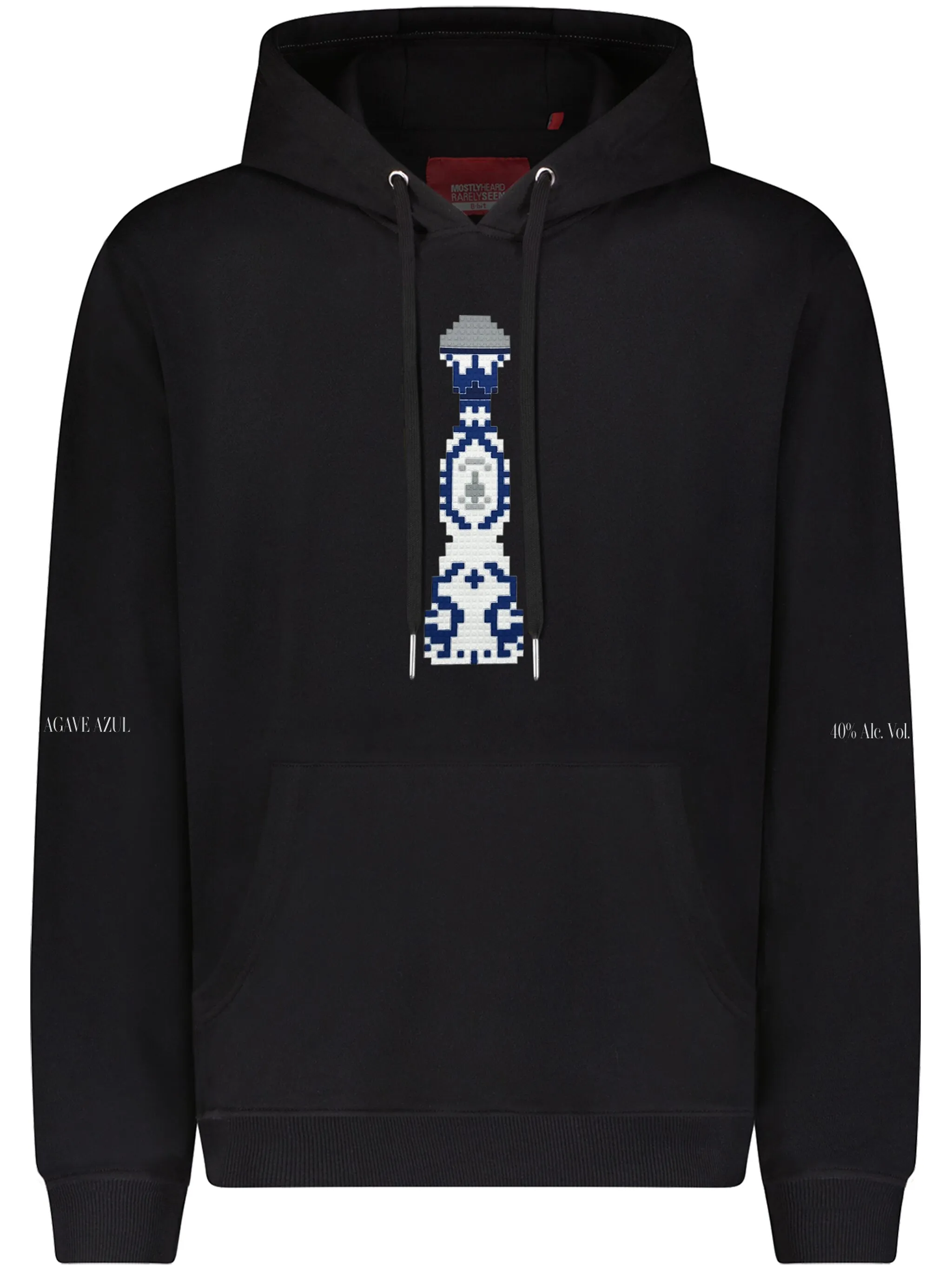 

Худи Clase Mostly Heard Rarely Seen 8-Bit, черный