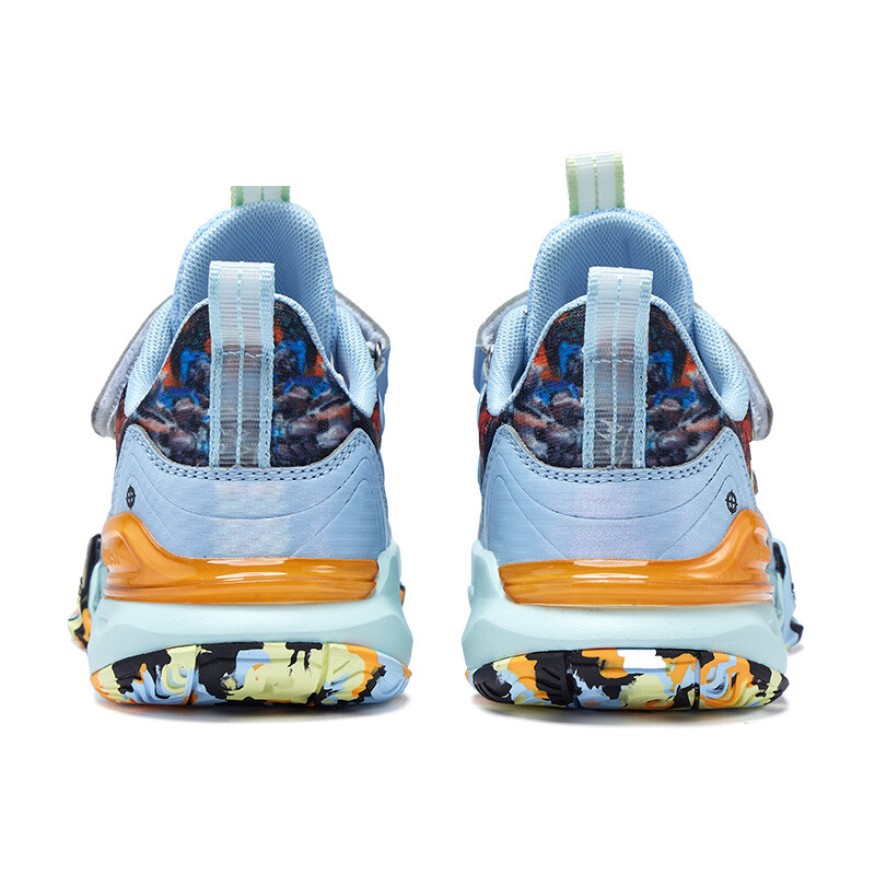 Детские баскетбольные кроссовки GS Low-top Big Wasp, черный — фото 4