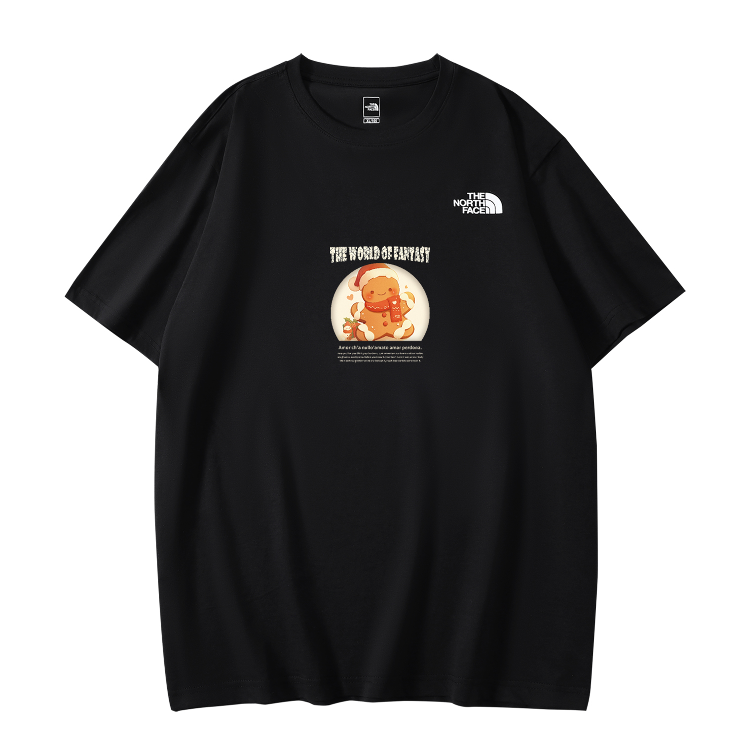 

Футболка унисекс черная THE NORTH FACE