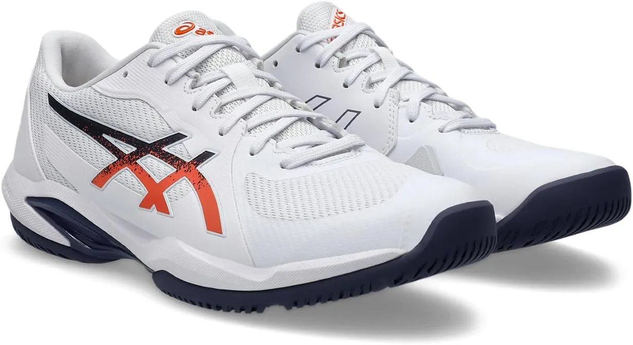 Мужские кроссовки ASICS Solution Swift FF 2, белый/оранжевый