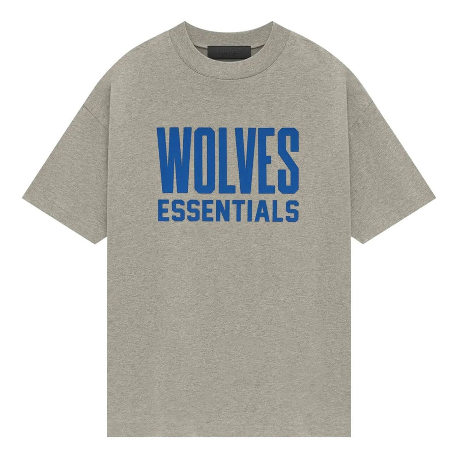 

Футболка Fear of God Essentials NBA Minnestota Timberwolves T-shirt 'Grey Blue', серый