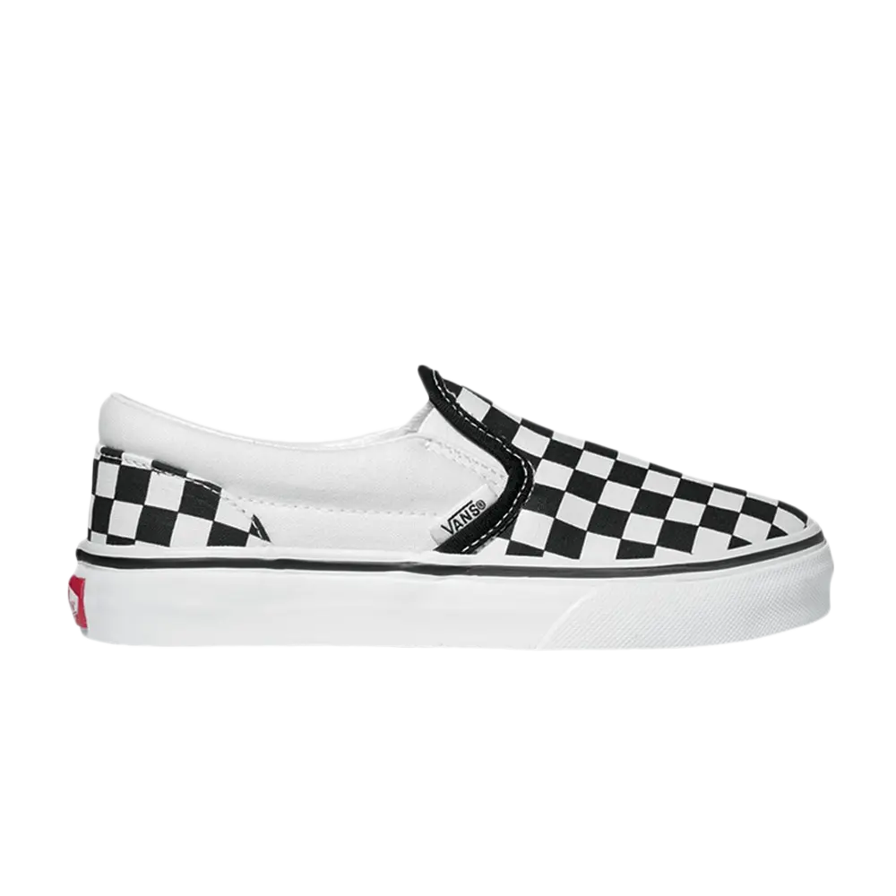 Классические детские слипоны Vans, белый