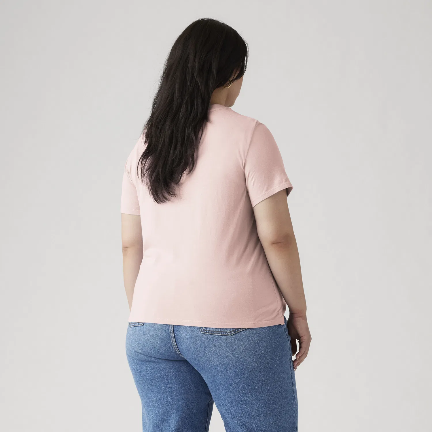 Футболка с V-образным вырезом (большого размера) Levi's, Pink — фото 4