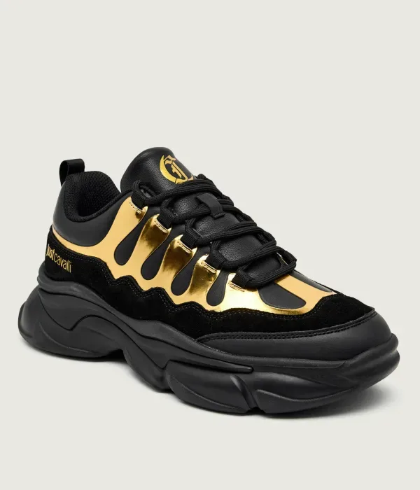 Кроссовки BILLOW SOLE DIS 27 Just Cavalli, черный