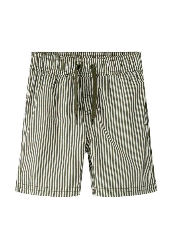 Плавки badeshorts с принтом Name It, Dusty Olive