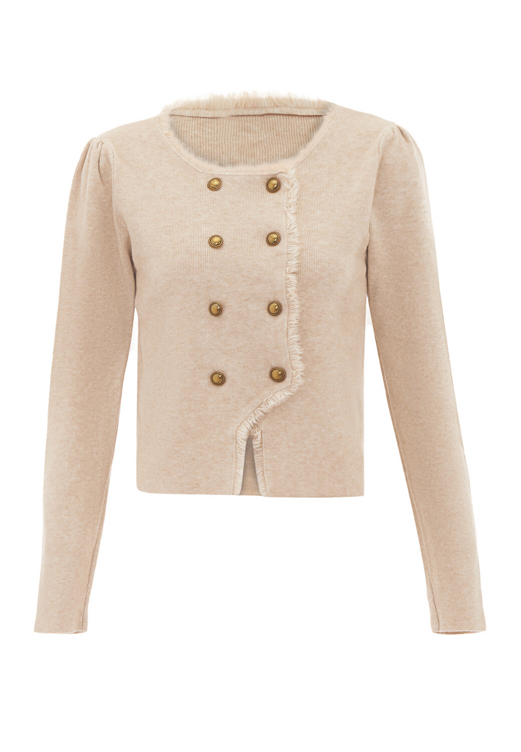 

Толстовка NAEMI Strickjacke, бежевый