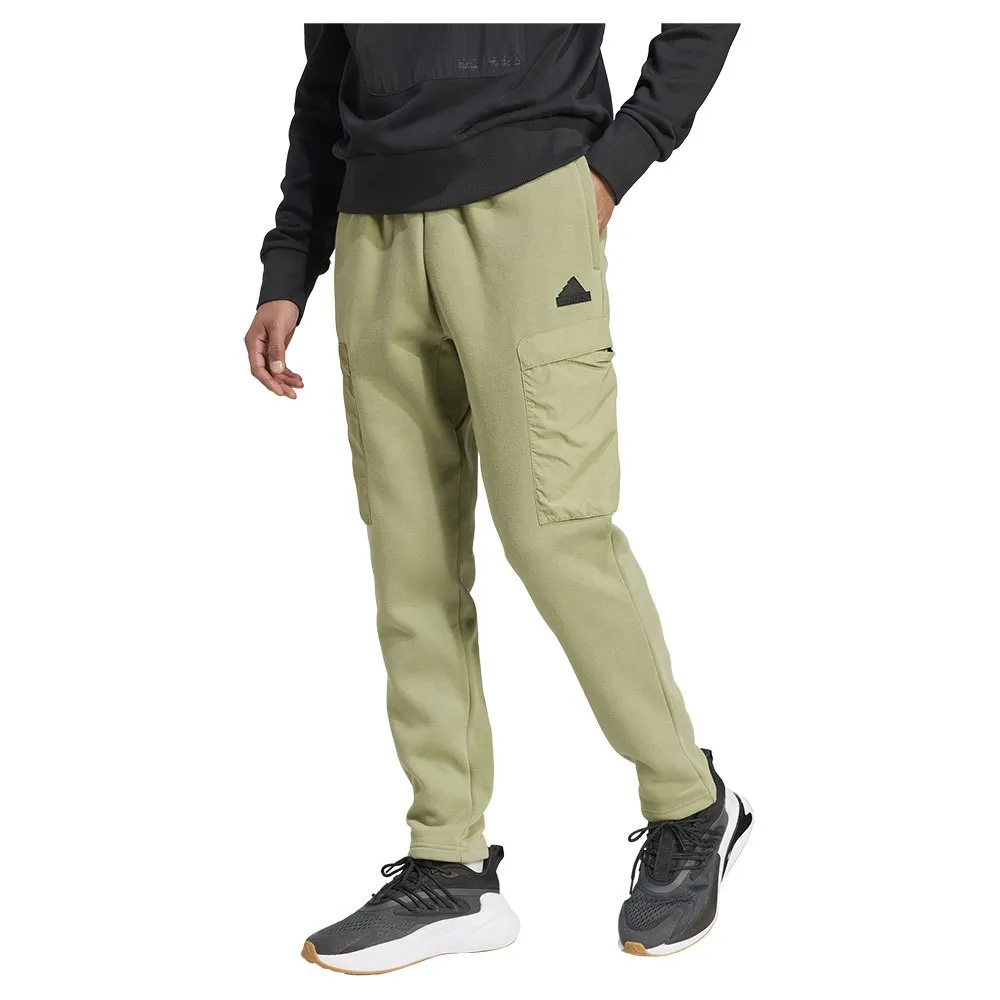 

Джоггеры adidas City Escape Fleece, зеленый