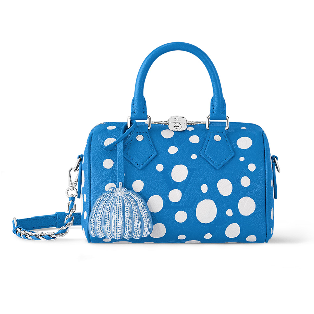 

Луи Виттон Lv X Ky Speedy Bandouliere 20 Синий/Белый