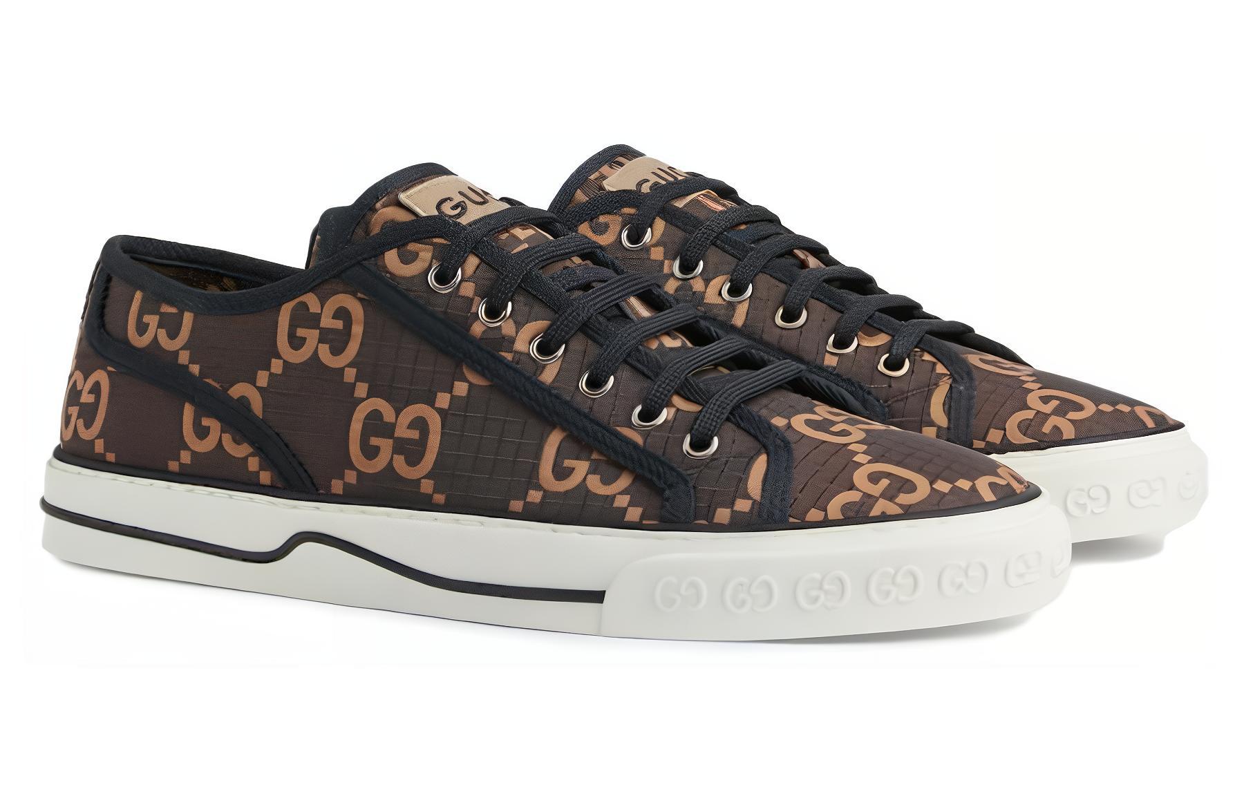 

Футболка Gucci 1977 Low 'GG Monogram Ebony Beige' Коричневая