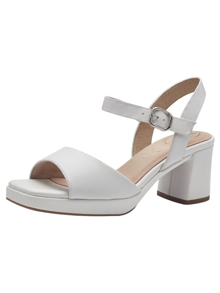

Сандалии на плоской подошве Tamaris, цвет white nappa