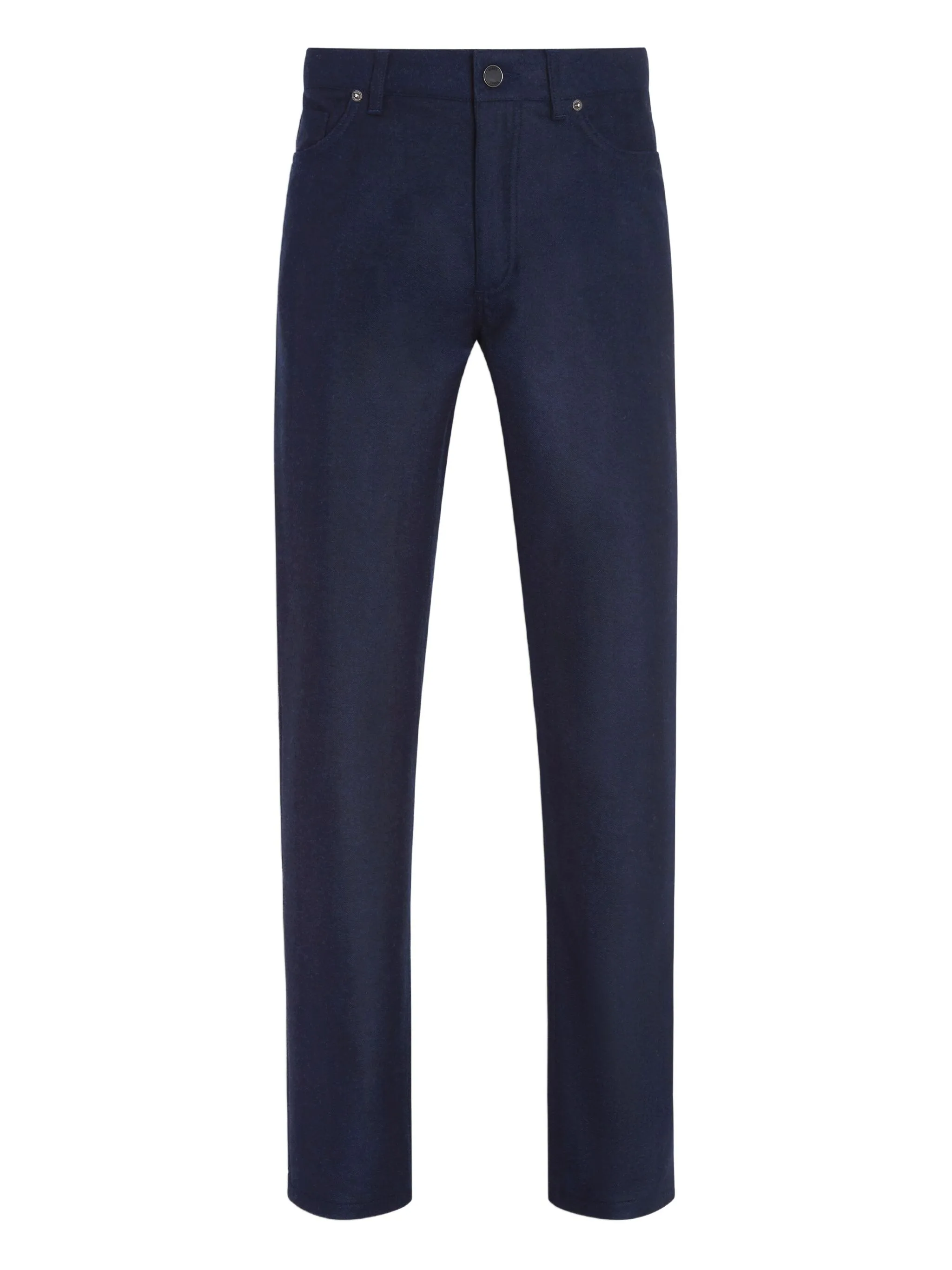 

Брюки Roccia из смесовой шерсти Zegna, синий
