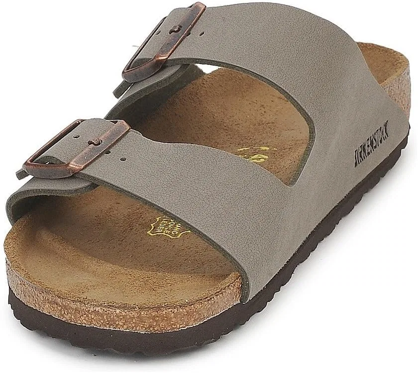 Тапочки Birkenstock Arizona BS, серый — фото 4