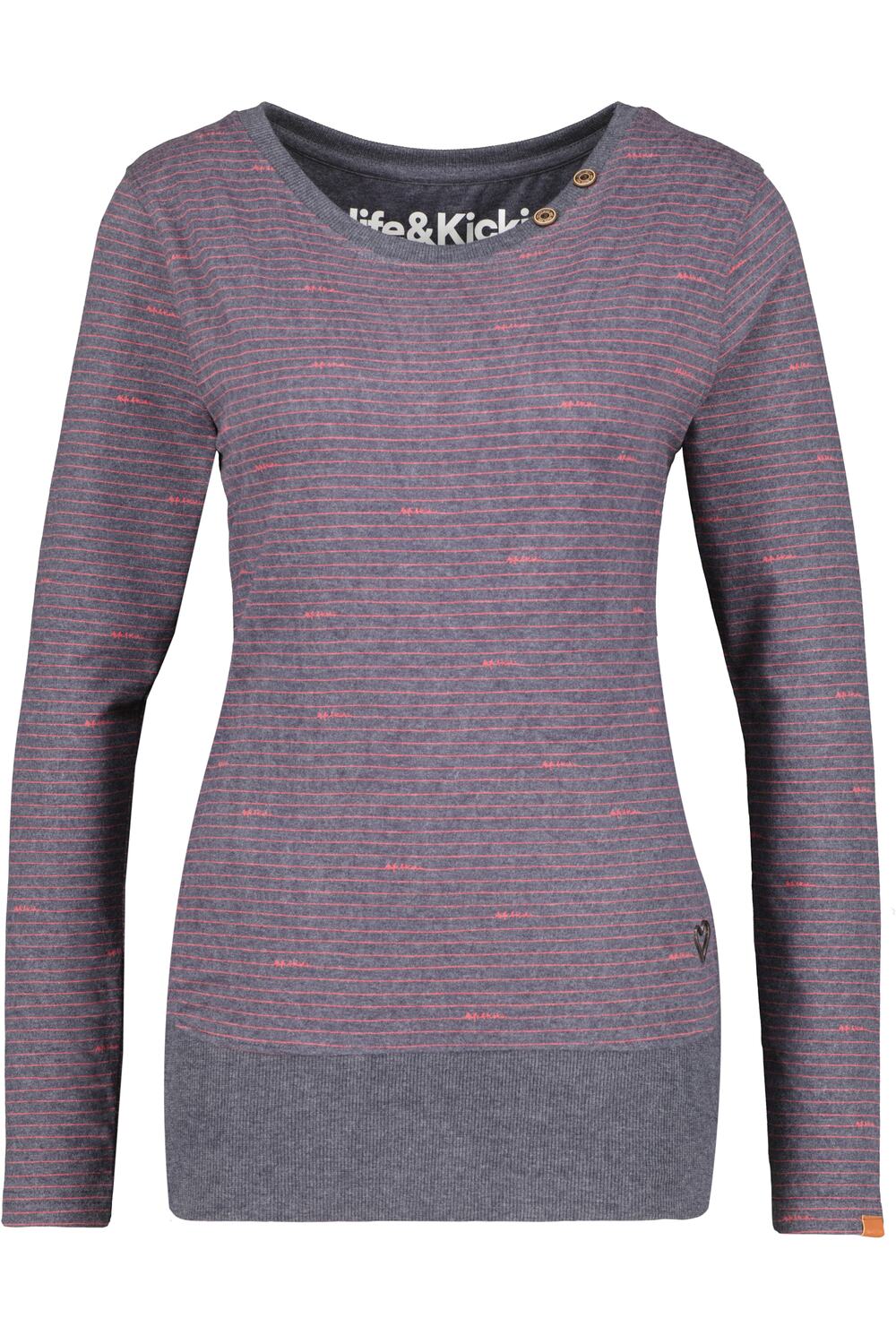 

Alife & kickin Лонгслив 'ConnyAK Z' в цвете Marine Blue