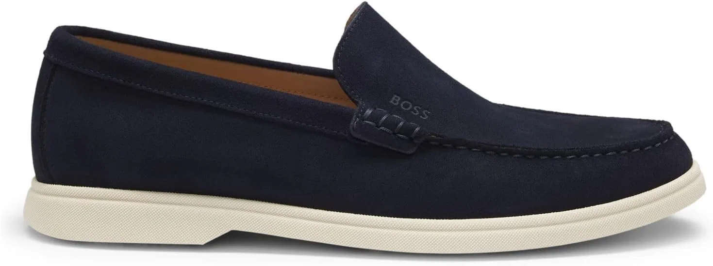 Лоферы Hugo BOSS темно-синие